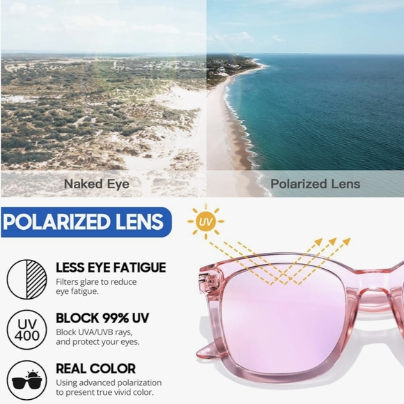 🌸 Pink Mirrored Sunglasses - Picture 4 of 7